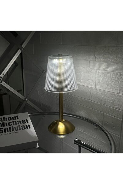 Generic Cordless Rechargeable Table Lamp LED Touch Control Light with 3-Way Brightness Modes