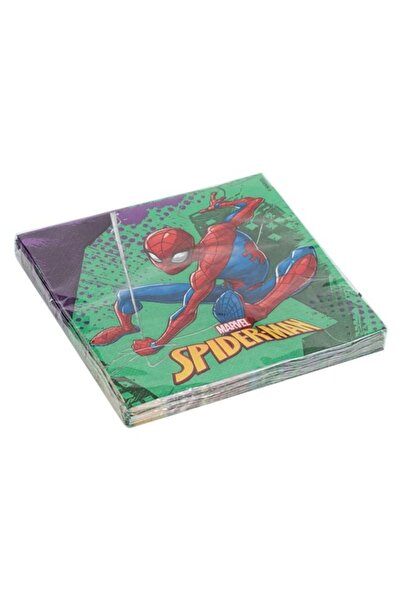 ANTBRO Servetele de Masa Spiderman – 2 Straturi, 33x33 cm, Set 16 bucati