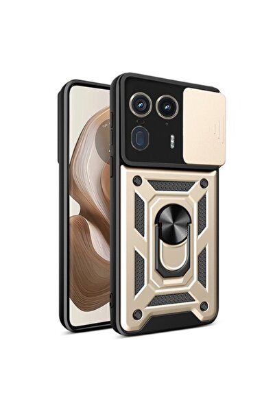 Danex Phone Case for Motorola Edge 50 Ultra, M52, Polyurethane, Gold