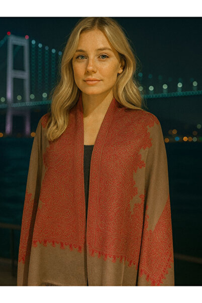 fiore fashion Modal Embroidered Shawl