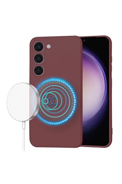 Danex Husă de protecție pentru Samsung Galaxy S23, U40, material textil, roșu...