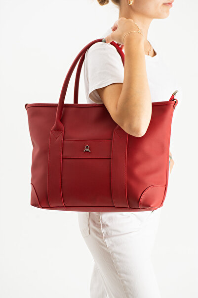 H&D COLLECTİON Τσάντα ώμου από συνθετικό δέρμα Mega Polo