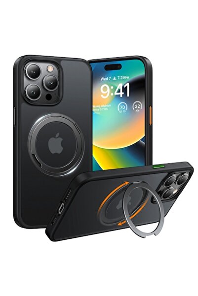 Danex Husă de protecție pentru iPhone 15 Pro Max, O51, Lexgard, Deep Dark