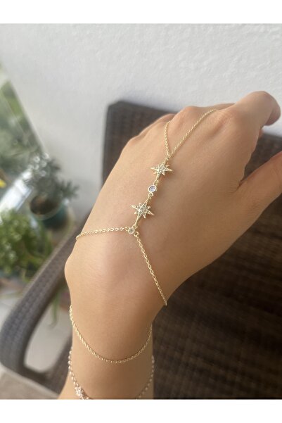 NO BRAND Taşlı şık şahmeran çelik şahmeran