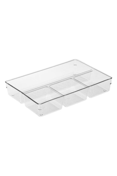 ANTBRO Organizator de sertare multifuncțional - Plastic transparent
