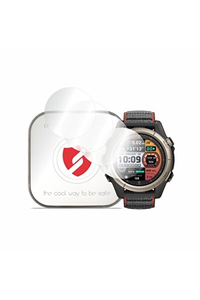 OEM Set folie protectoare regenerabilă premium 4x, transparentă, pentru Amazfit Cheetah Pro, elastomer