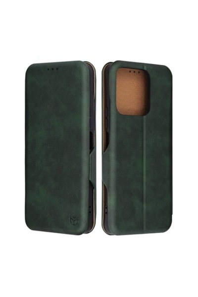 Danex Husă de protecție pentru Honor X5b, M30, piele ecologică, verde norocos