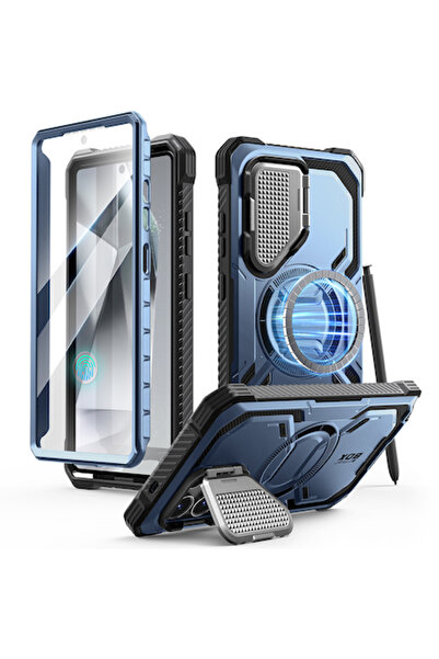 Guess Carcasă Samsung Galaxy S25 Ultra + protecție ecran, I-Blason Armorbox M...