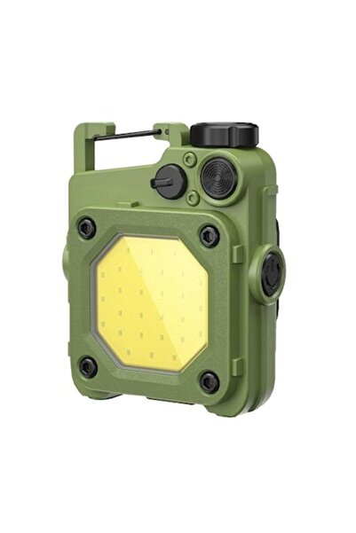 Danex Mini Pocket Keychain Flashlight USB-C, Green (Elvis) 6.1x5x2.5 cm