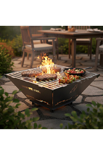 Kamp Ayısı Kamp Ayısı® FireNest™: Core Ateş Çukuru Taşınabilir Ateş Çukuru Se...