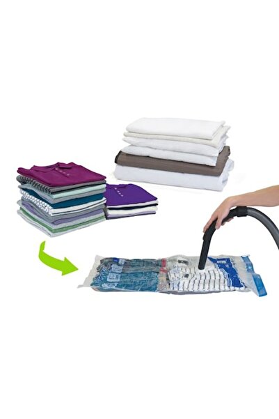 ANTBRO Sac de vidat pentru haine Antbro®, reutilizabil cu fermoar dublu, tran...