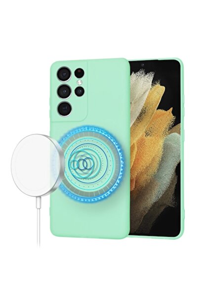 Danex Carcasă de protecție pentru Samsung Galaxy S21 Ultra 5G, U48, Verde Men...