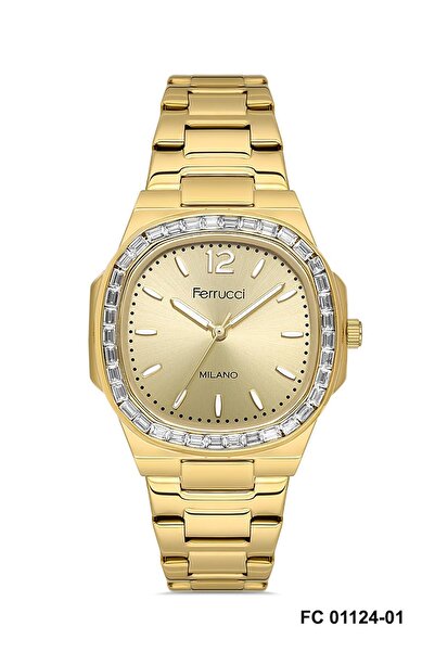 Ferrucci Fc01124M.01 Gold Color 34 mm Women's Wristwatch