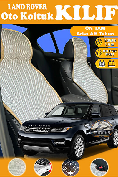 STS Oto Aksesuar غطاء مقعد سيارة من القماش المنسوج متوافق مع لاند سبورتاج، سل...