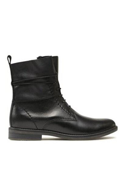 Marco Tozzi γυναικεία μποτάκια μέχρι τον αστράγαλο 2-25133-41 001 μαύρα