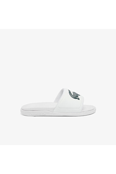 Lacoste Serve Slide Dual Erkek Beyaz Terlik