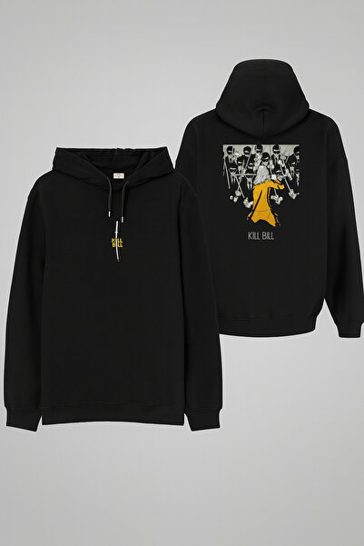 MODA Kill Bill: Τόμος με τύπωμα Φούτερ με κουκούλα με κουκούλα με μαύρο κουκούλα