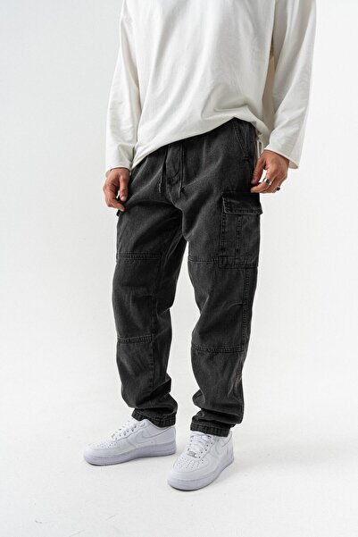 go gang own Quatra Cep Detay Baggy Jean Pantolon