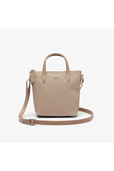 Lacoste L.12.12 Kadın Bej Postacı Çantası