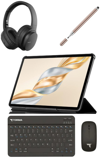 HONOR Pad X9A 8GB 128GB Wi-Fi 11.5 Inç Gri Tablet + KILIF + KALEM + KLAVYE-MOUSE + BLUETOOTH KULAKLIK