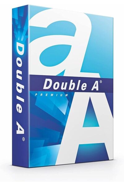 DOUBLE A A4 Copy Paper – 80 GSM – 5 Reams (2500 Sheets) – Bright White, High-Quality Printing Paper