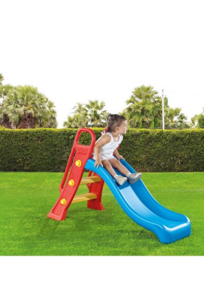 Dolu Nuve Junior Su Kaydırağı Kırmızı | 24+ Ay Çocuk Kaydırak | 60,5 × 135 × 90 cm