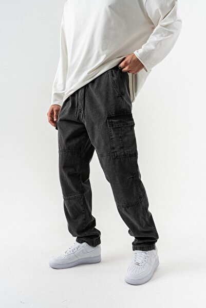 go gang own Quatra Cep Detay Baggy Jean Pantolon