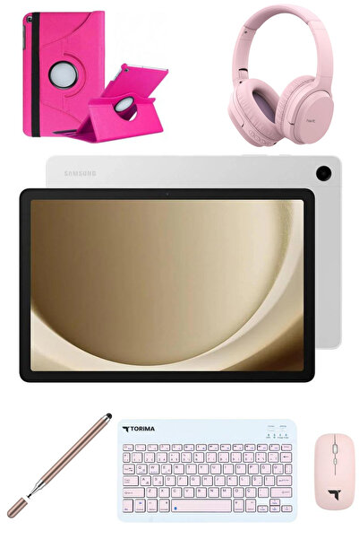 Samsung Galaxy Tab A9 PLUS 6 GB RAM 128 GB 11'' TABLET+KILIF+KALEM+KLAVYE+MOUSE+BLUETOOTH KULAKLIK