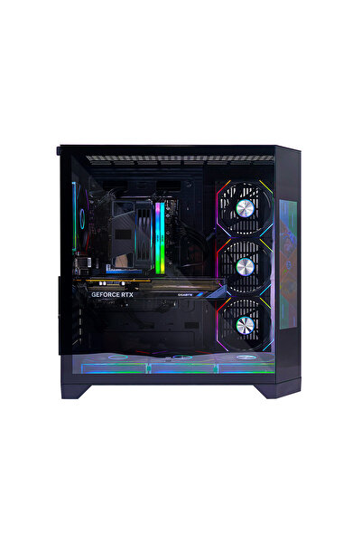 SPEARPC Gaming i5-14400F, RTX 5060 8GB, 16GB DDR5, 1TB SSD, 600W, Corner LCD Screen, ARGB 7 Fans, Win 11 Pro