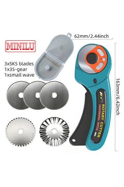 choice2 FT145 SK5 311 FT145 قاطع مرقَّع R45mm أداة سهلة لتقطيع وتمزيق القماش ...