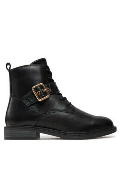 Marco Tozzi γυναικεία μποτάκια μέχρι τον αστράγαλο 2-25101-43 085 μαύρα