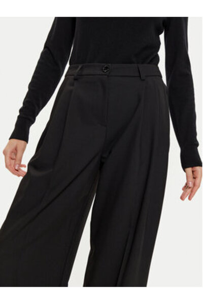 Imperial Γυναικείο Παντελόνι από Υφασμάτινο P1U5IIC Μαύρο