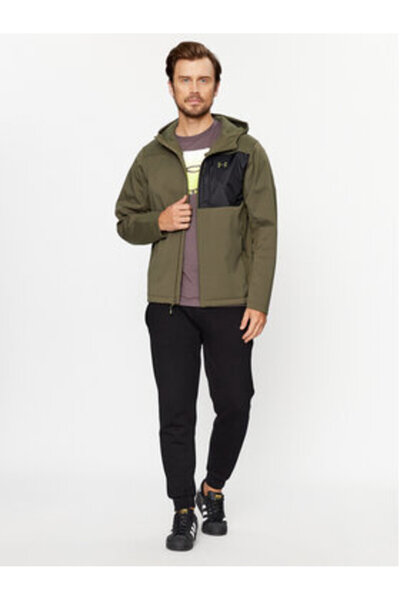 Under Armour Ανδρικό τζάκετ μεταβατικής εφαρμογής 1371587 Χακί