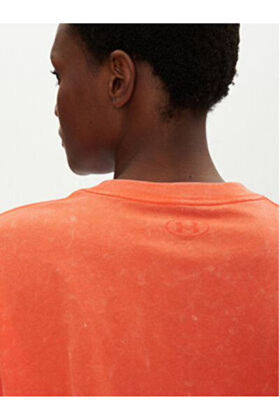 Under Armour Γυναικείο T-Shirt 1389724 Πορτοκαλί