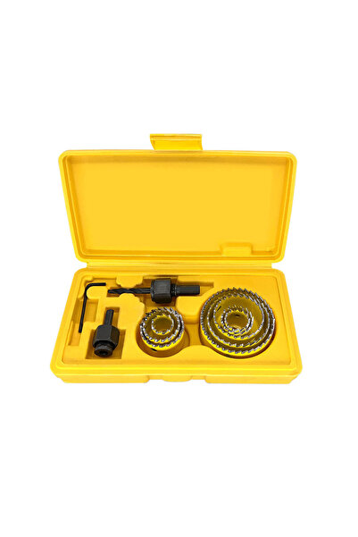 Choice3 Yellow 11pcs/set Hole Saw Cutting Set Kit Tools 19-64mm Wood Metal Al...