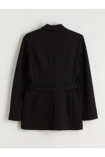 LC Waikiki Mg trenden black belted women's blazer jacket