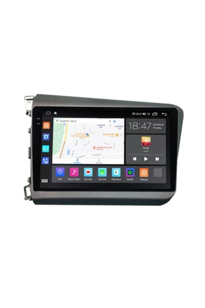 NAVIGPS Navigatie Honda Civic din 2011-2015, NAVIGPS, Rezolutie 2K, Ecran QLE...