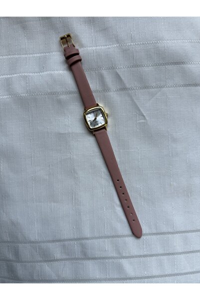 QUARTZ Retro Minimal Vintage Deri Kordon Kadın Kol Saati