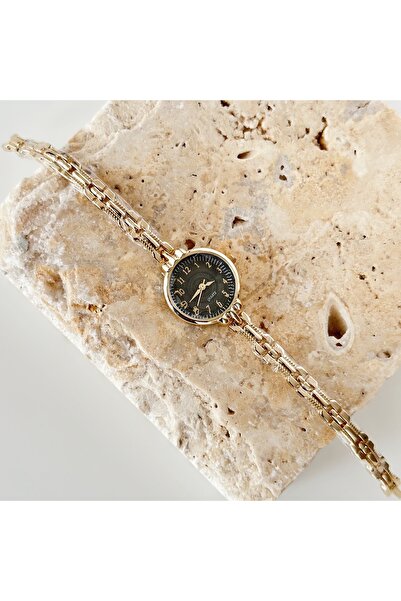 Vesce Atelier Soso Gold Khaki Saat