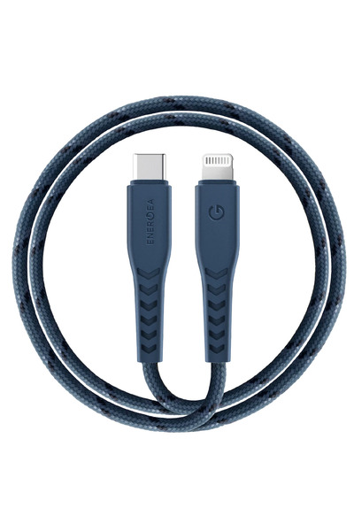 Energea C94 NyloFlex 1.5M 100W Type-C la Lightning PD Hızlı Şarj Kablo - Laci...