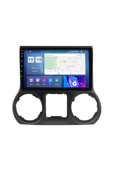 NAVIGPS Navigatie Jeep Wrangler din 2011-2018, NAVIGPS, 4GB RAM si 64GB ROM, Display QLED 9 inch, Wireless