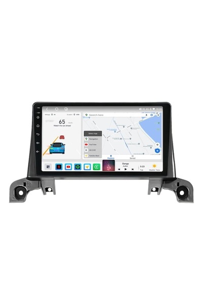 NAVIGPS Navigatie Peugeot 3008 din 2017 - 2020, NAVIGPS, 4GB RAM si 64GB ROM, Display QLED 9 inch