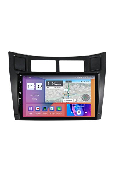NAVIGPS Toyota Yaris Navigation System 2005-2012, 4GB RAM, 32GB ROM, QLED Display