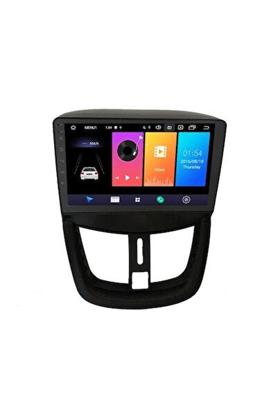 NAVIGPS Navigație Peugeot 207 (2006 - 2015), 4 GB RAM + 64 GB ROM, Slot SIM I...