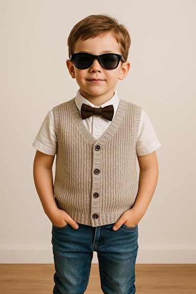 meriç bebe - bütün çocuklar melektir. mrc Boy's Thessaloniki Knitted Vest – Flexible and Stylish – Ages 0-5