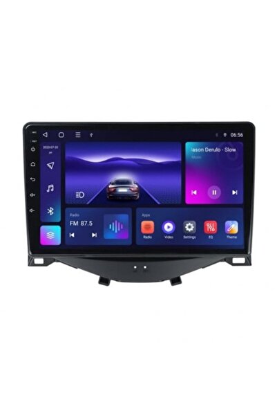 NAVIGPS Peugeot 108 2014 - 2021 Navigation, 2K Resolution, 9.5 inch QLED Screen, 8GB RAM and 128GB ROM,