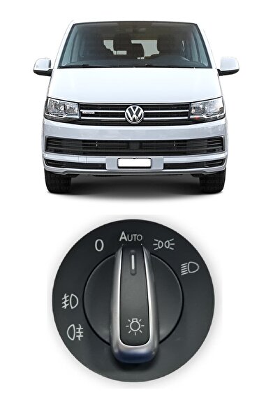 Genel Markalar Vw Volkswagen Caravelle T6 2016-2019 Uyumlu Far Açma Anahtarı ...