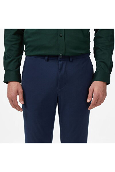 Lacoste Men's Slim Fit Navy Blue Trousers