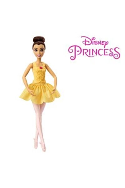 mattel Papusa Frumoasa Belle Balerina cu Rochie Galbena -