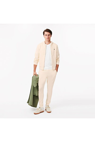 Lacoste Erkek Slim Fit Krem Eşofman Altı